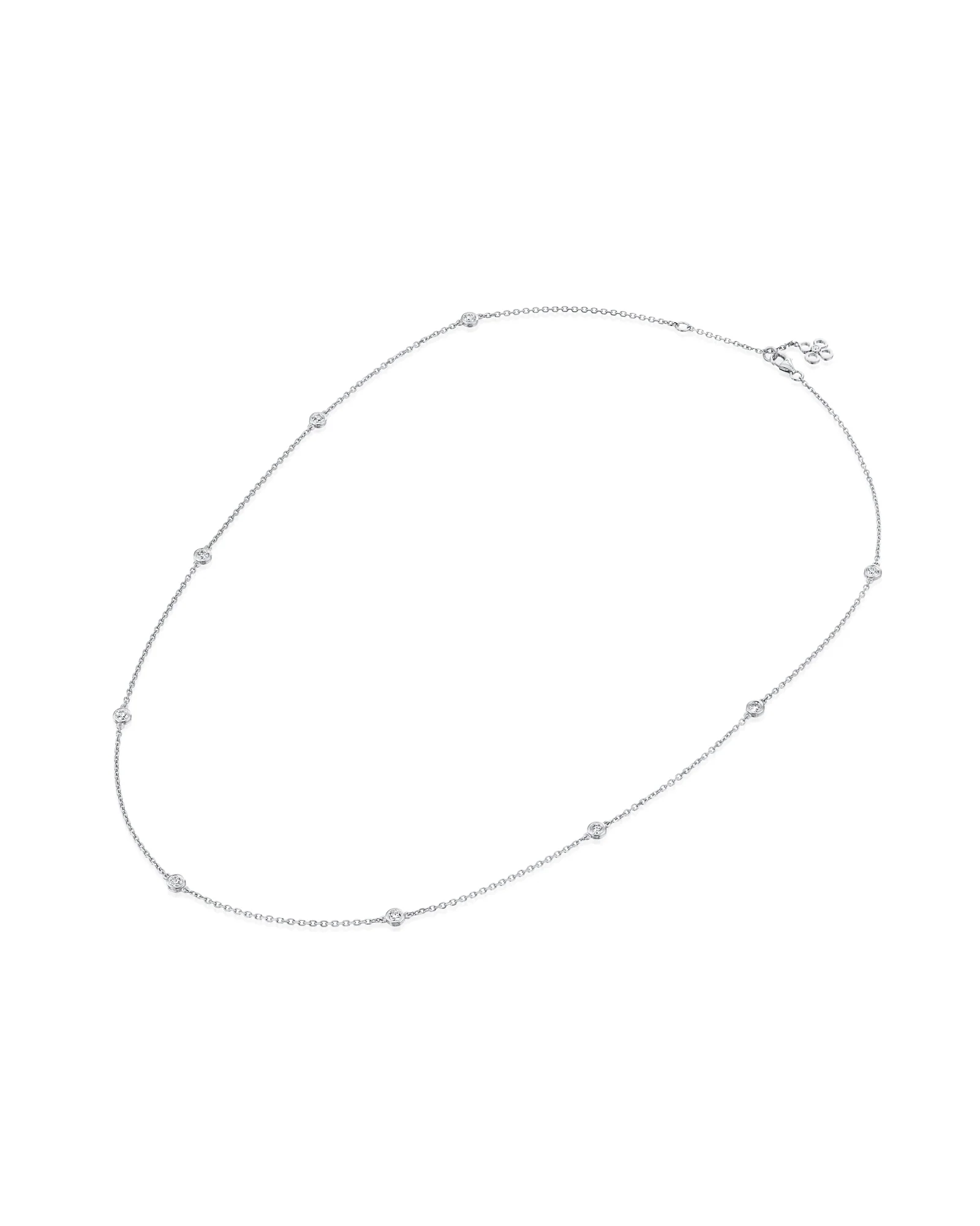 שרשרת DIAMOND STREAMS יהלומים - 52 ס"מ - Image 6